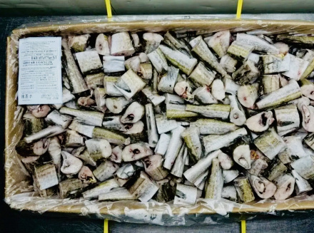 Минтай кусок штучка - продукция, производимая Рыболовецким Колхозом В.И.